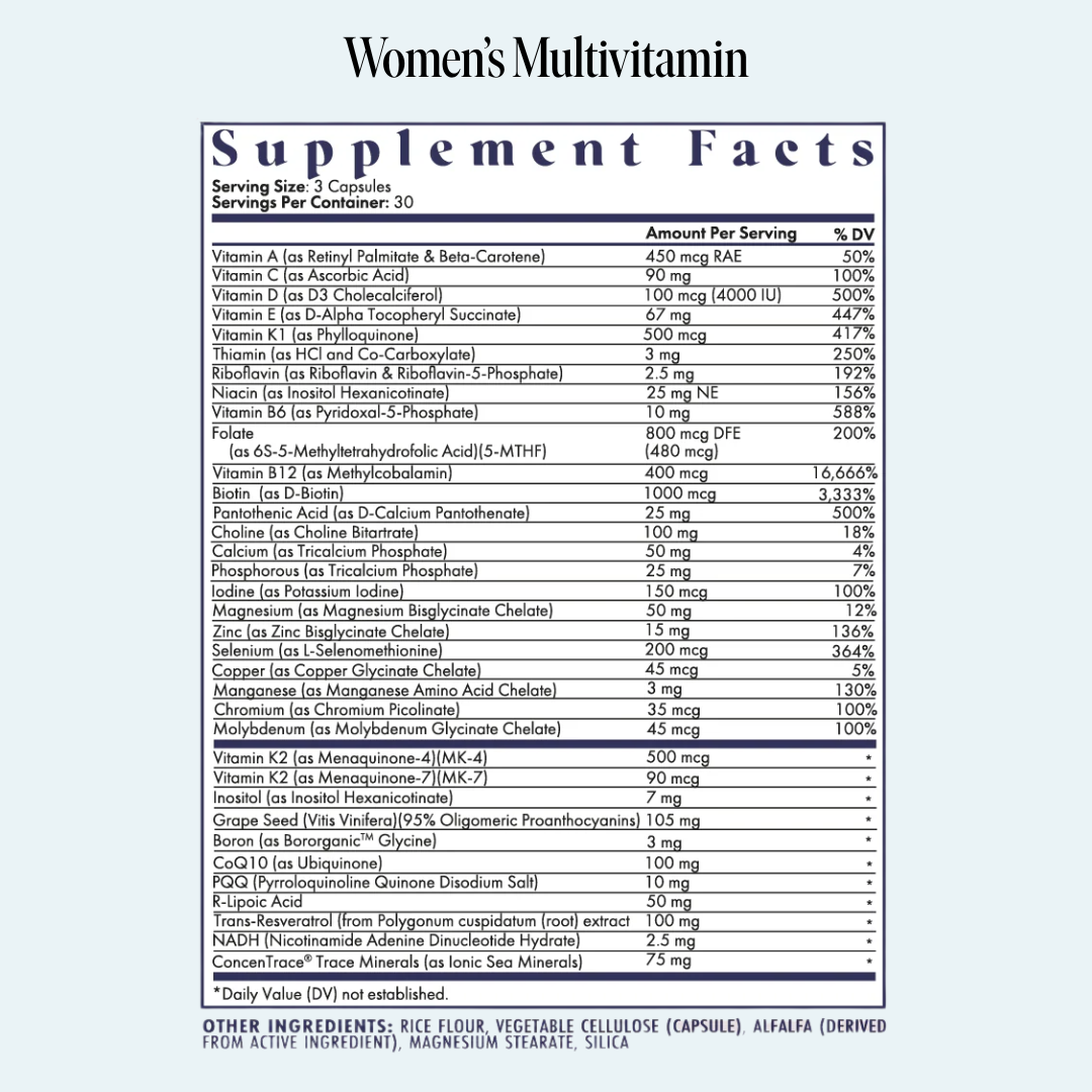 Women's Daily Essentials + Hormone Balance