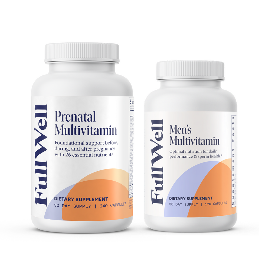 It Takes Two: Men's Multivitamin and Women's Prenatal Bundle