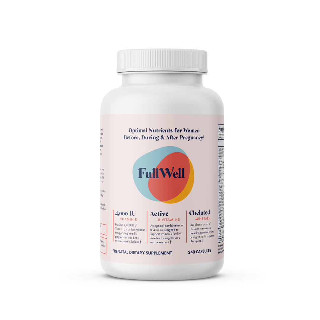 FullWell Prenatal Multivitamin, pregnancy-safe, ranked #2