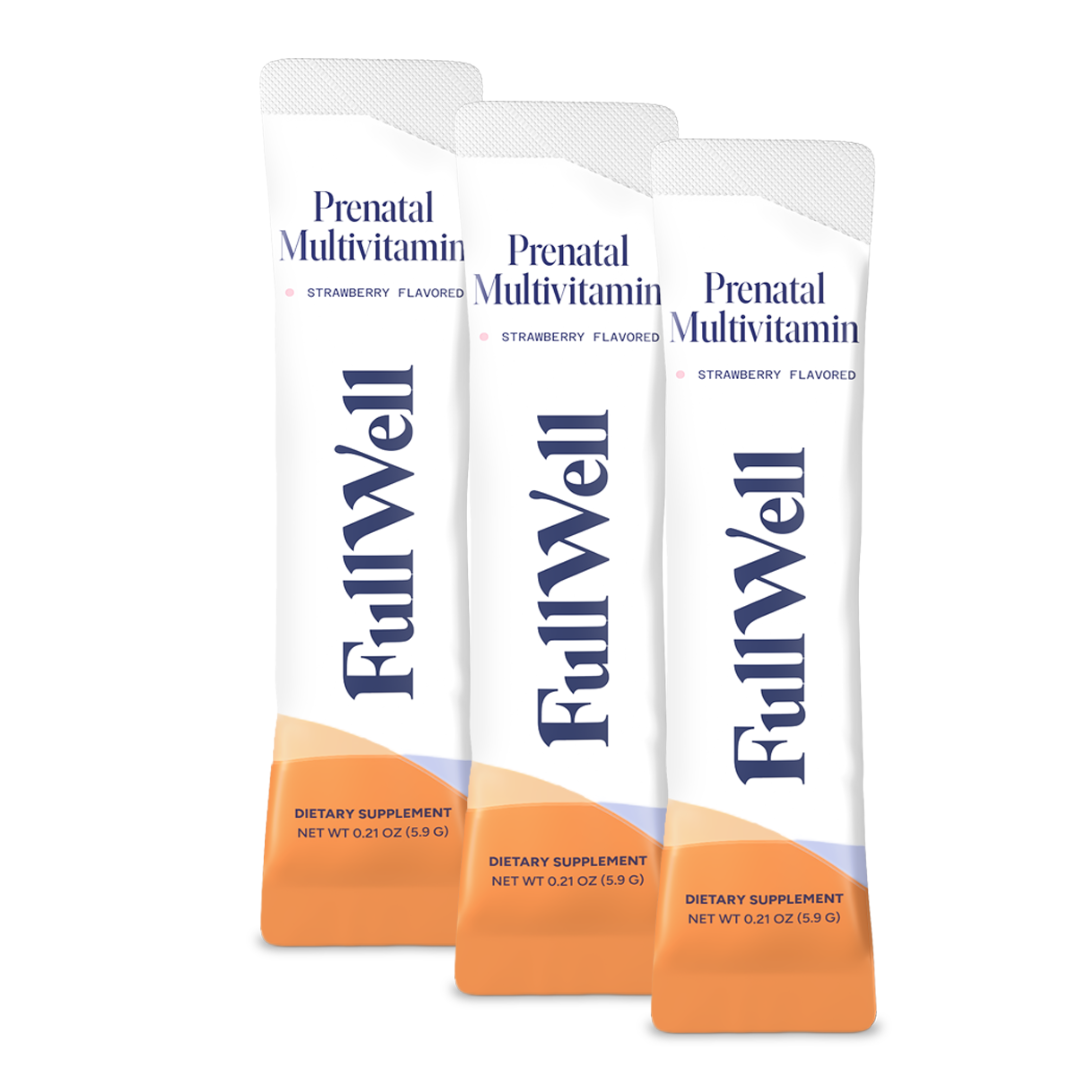 Prenatal Multivitamin Strawberry Stick Packs 3pk Sample