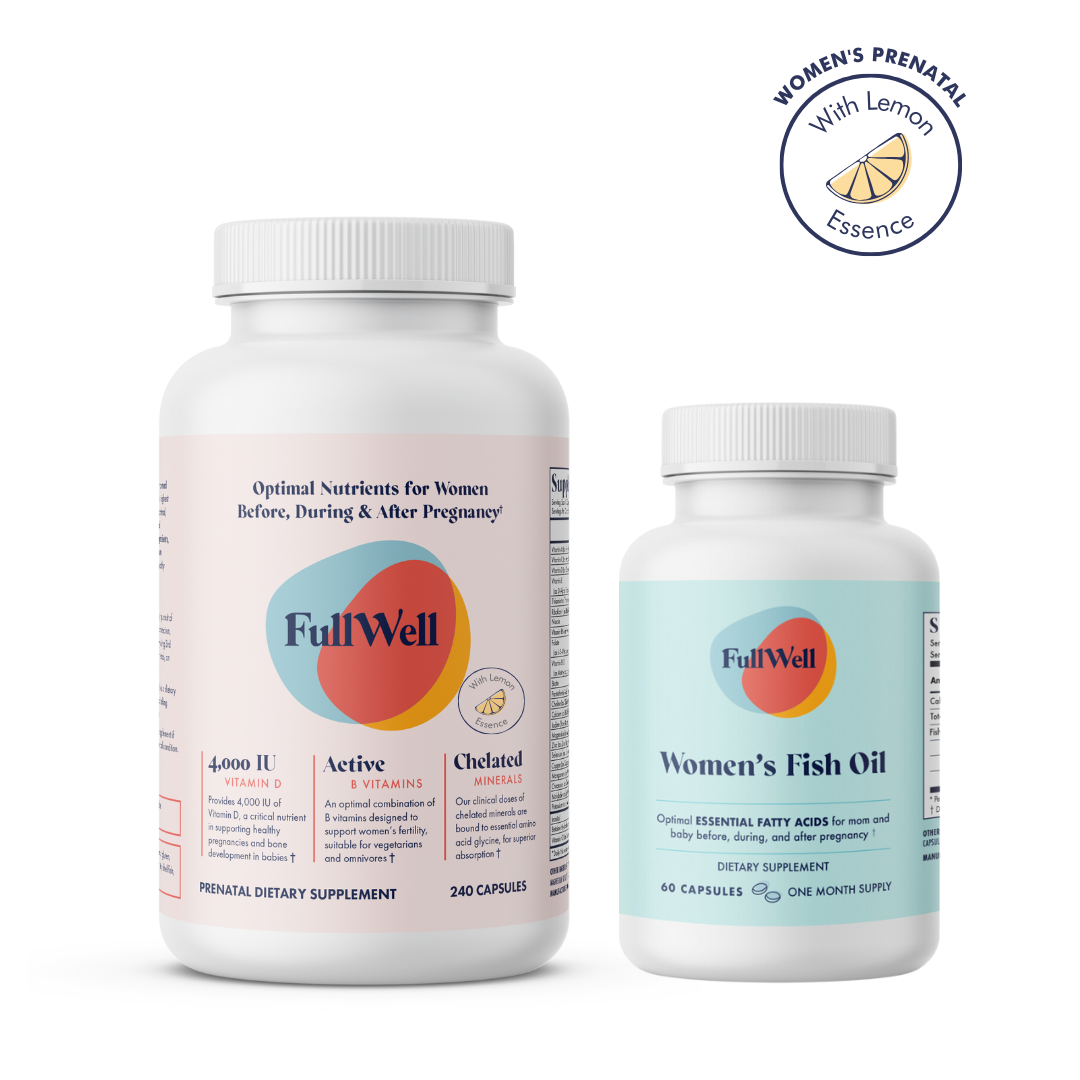 Women's Prenatal with Lemon Essence and Fish Oil Bundle