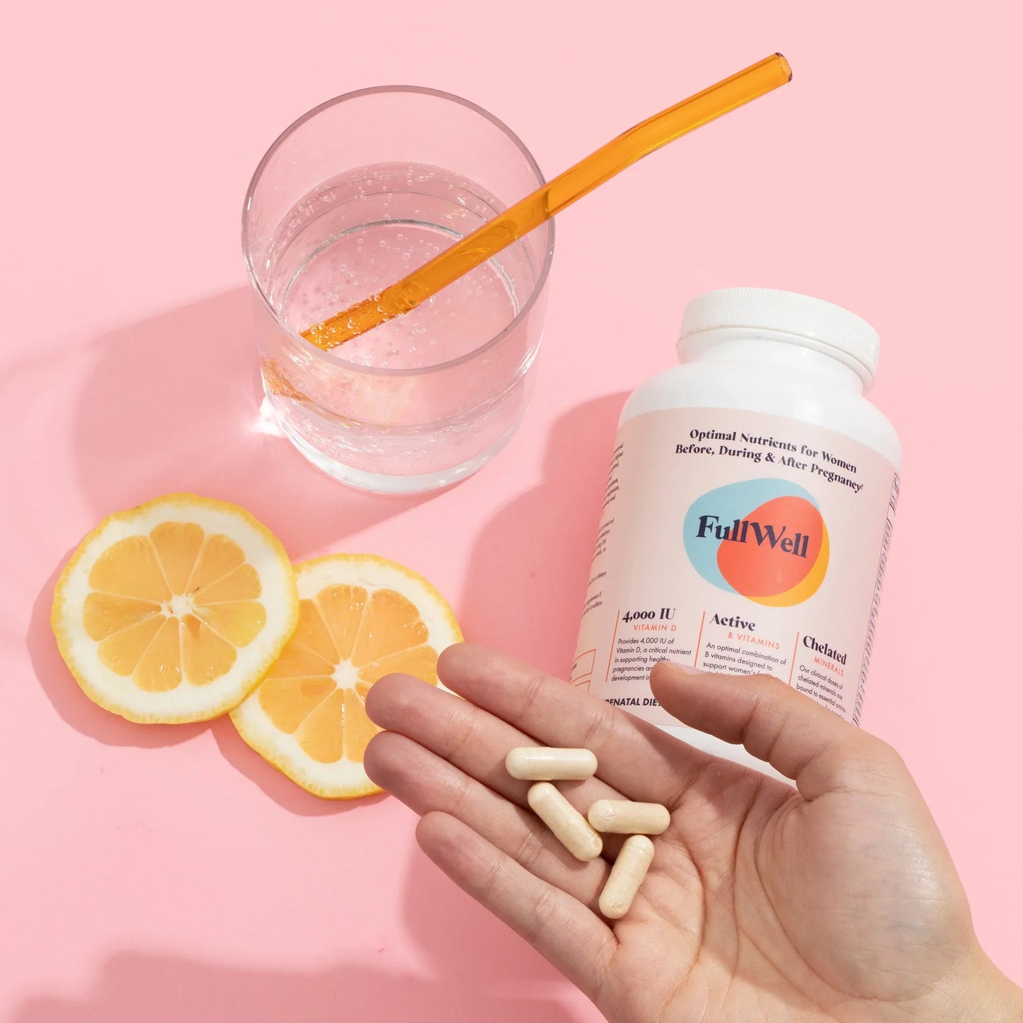 Women's Prenatal Multivitamin with Lemon Essence