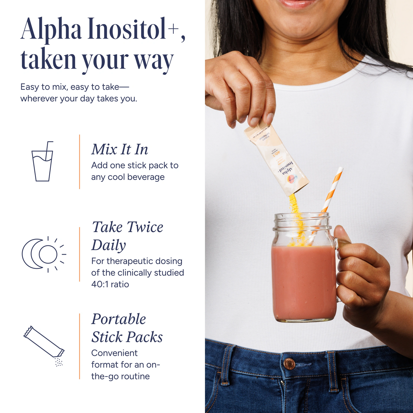 Alpha Inositol+ Stick Packs