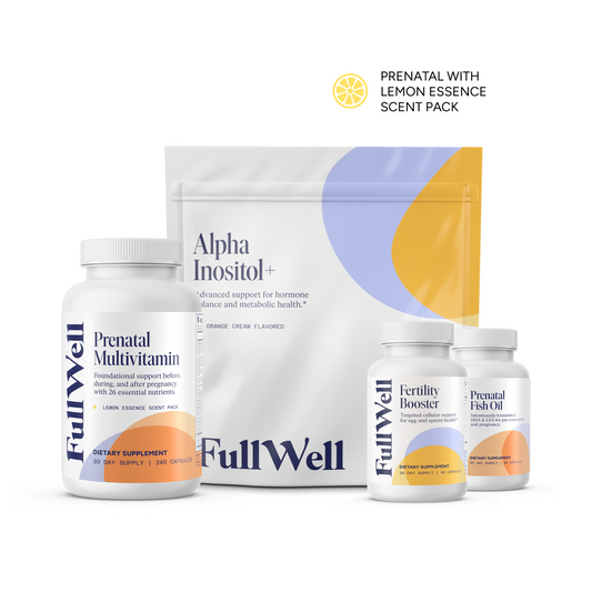 Women’s Fertility Trio Lemon Essence + Hormone Balance