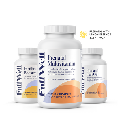 Women's Fertility Trio - Lemon Essence Prenatal