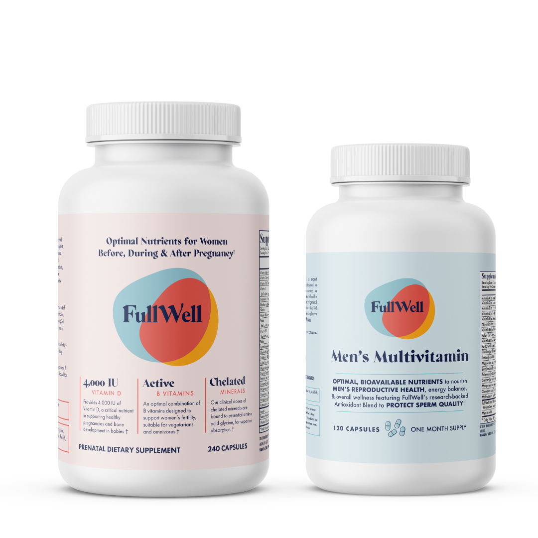 It Takes Two: Men's Multivitamin and Women's Prenatal Bundle