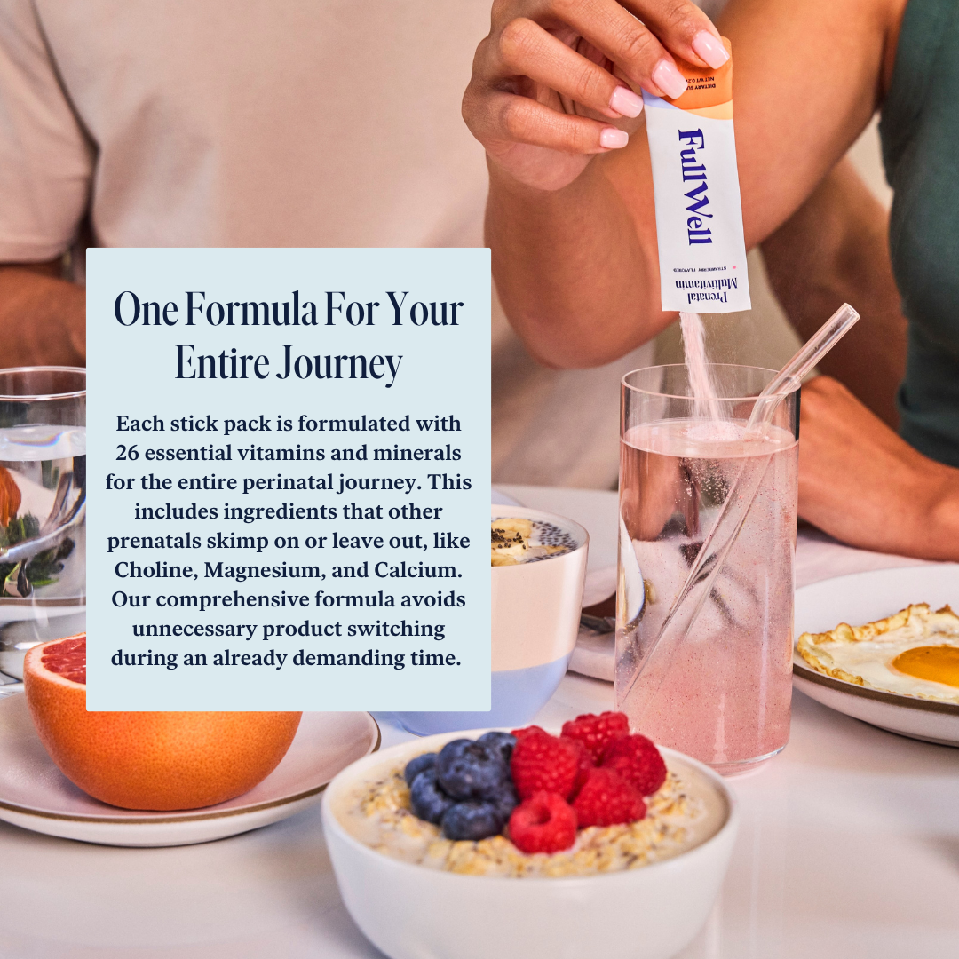 Prenatal Multivitamin Strawberry Stick Packs