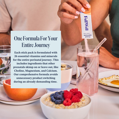 Prenatal Multivitamin Strawberry Stick Packs