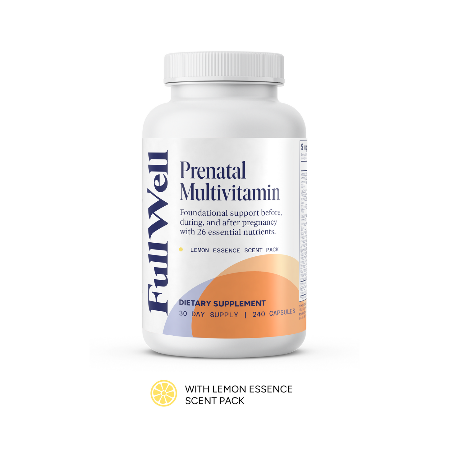 Women's Prenatal Multivitamin with Lemon Essence