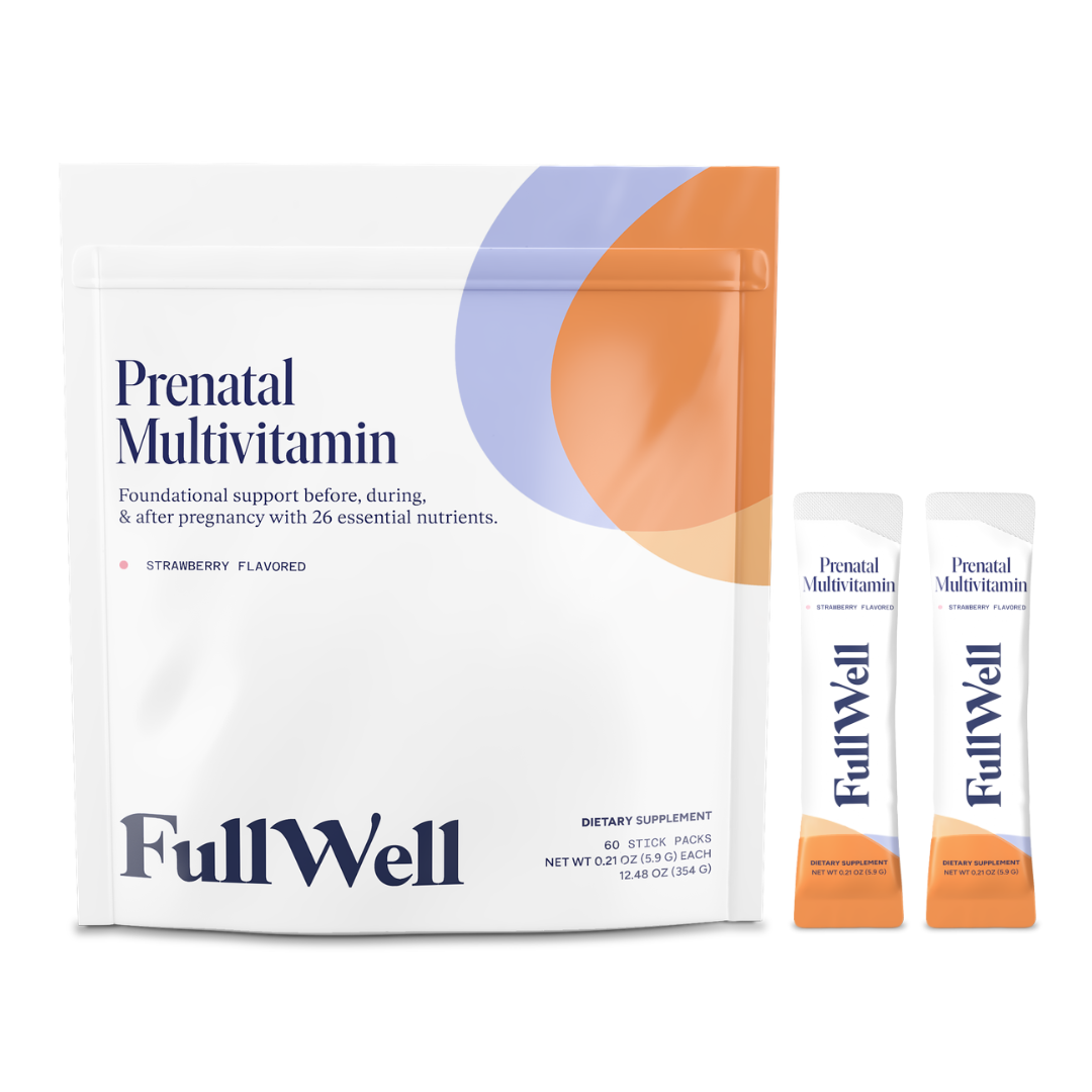Prenatal Multivitamin Strawberry Stick Packs