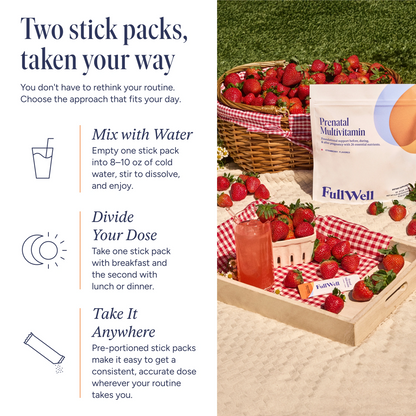 Women's Prenatal Essentials Stick Packs Bundle