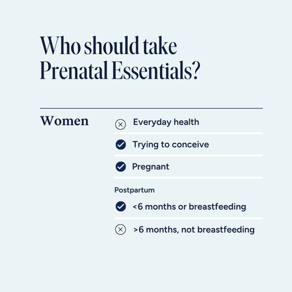 Women's Prenatal Essentials