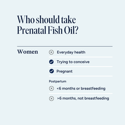 Women's Prenatal Fish Oil