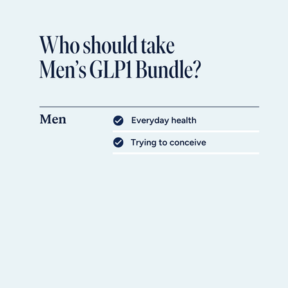 Men's Nutritional Support for GLP-1 Users