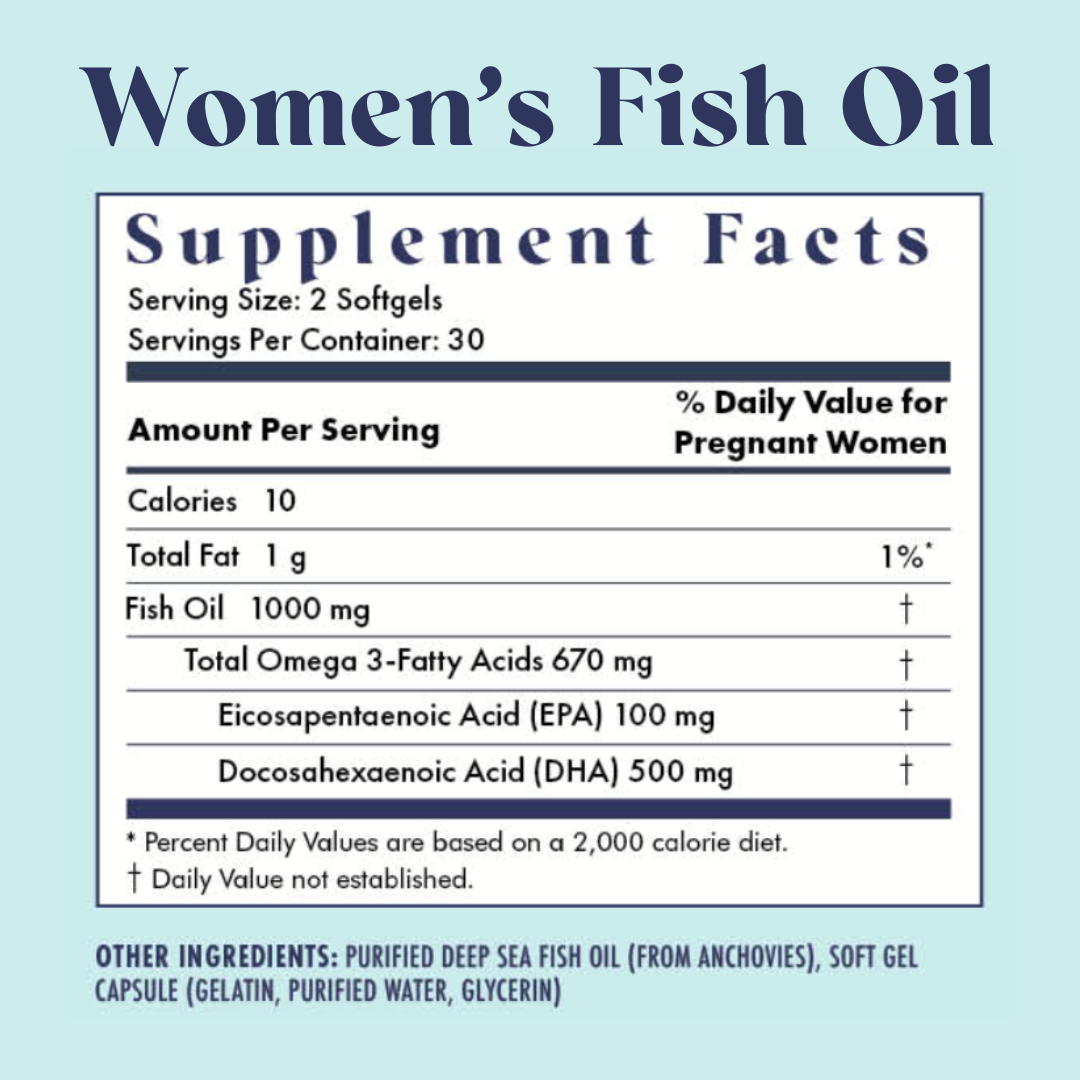 Women's Prenatal and Fish Oil Bundle
