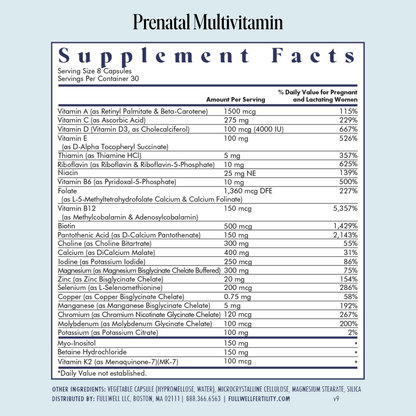 Women's Prenatal Multivitamin